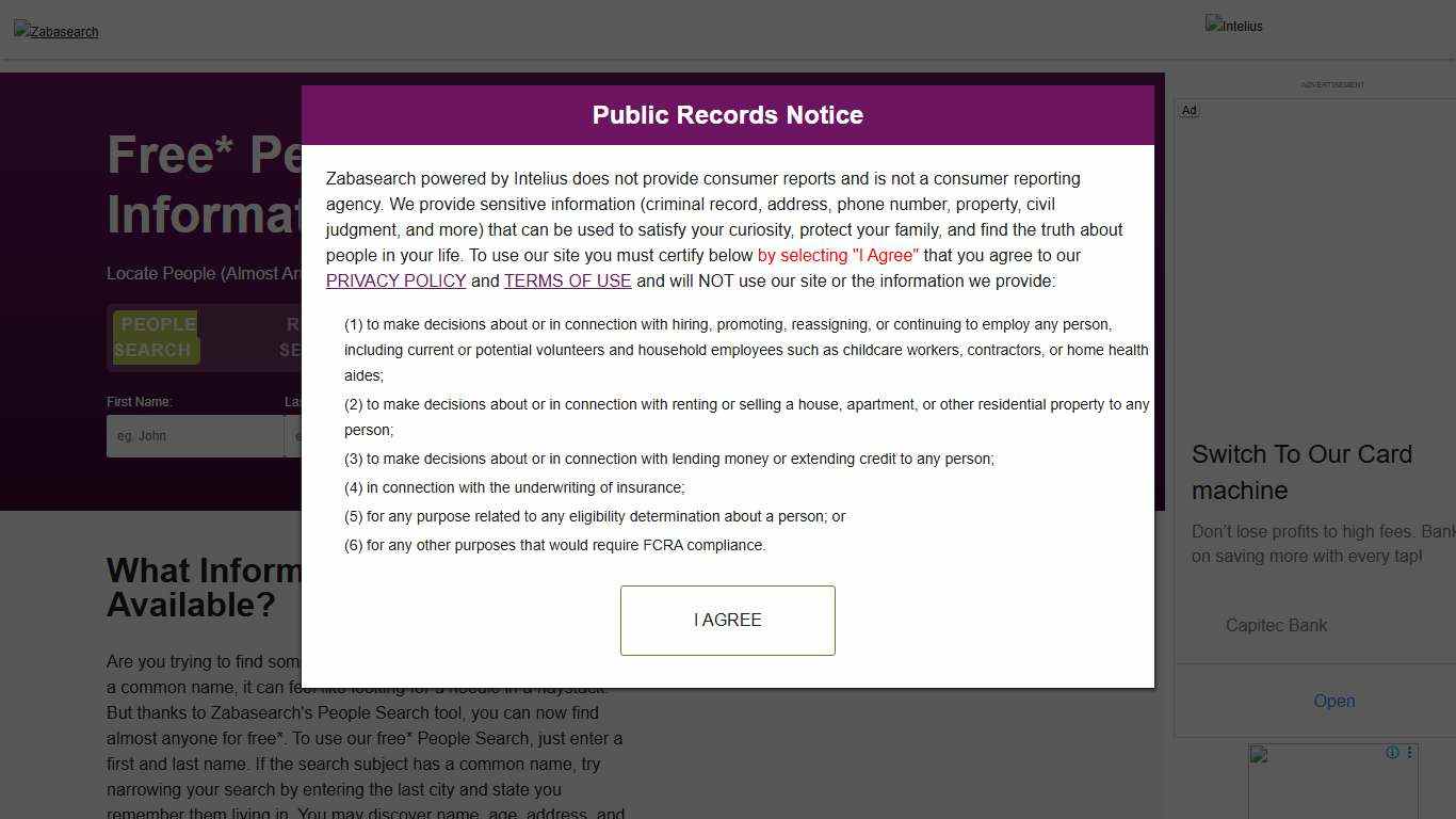 Free* People Search Engine - Search By Name & Phone Number | ZabaSearch